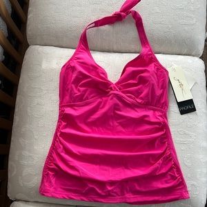 NWT Gotten profile Fuchsia Tankini top size 8